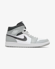 Air Jordan1 Mid Light Smoke Grey Anthracite
