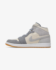 Air Jordan1 Mid Se Coconut Milk Particle Grey