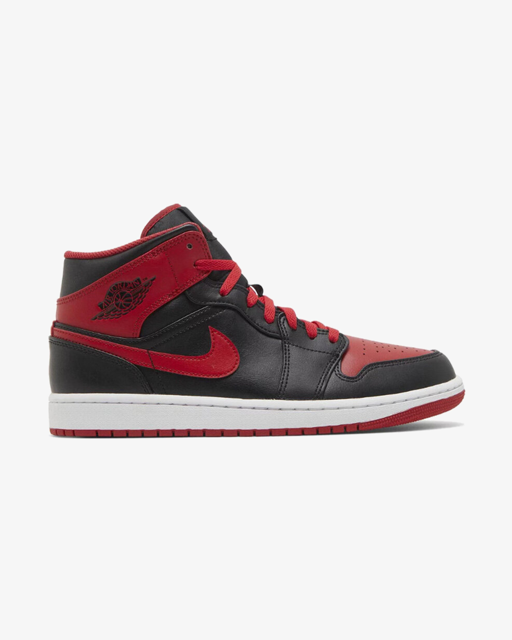 Air Jordan1 Mid Alternate Bred Toe 2022