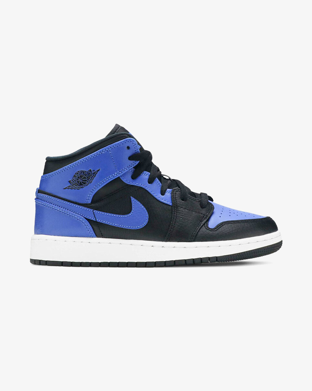 Air Jordan1 Mid Hyper Royal Blue Gs 2020