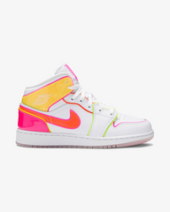 Air Jordan1 Mid Gs Edge Glow (New)