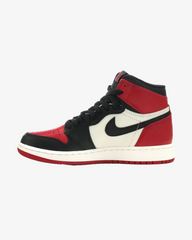 Air Jordan1 High Bred Toe Gs 2018