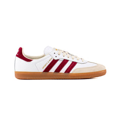Samba 'Sporty & Rich White Collegiate Burgundy' (2023)
