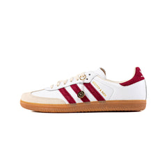 Samba 'Sporty & Rich White Collegiate Burgundy' (2023)