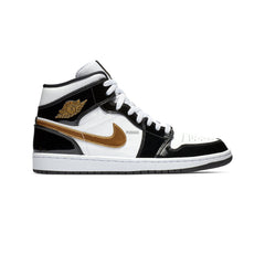 1 Mid 'Patent Black White Gold' (2019)
