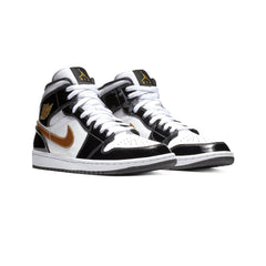 1 Mid 'Patent Black White Gold' (2019)
