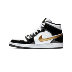 1 Mid 'Patent Black White Gold' (2019)