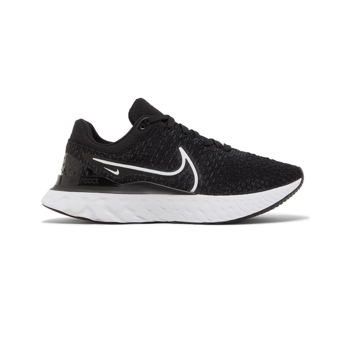 React Infinity Run Flyknit 3 'Black White' Women's