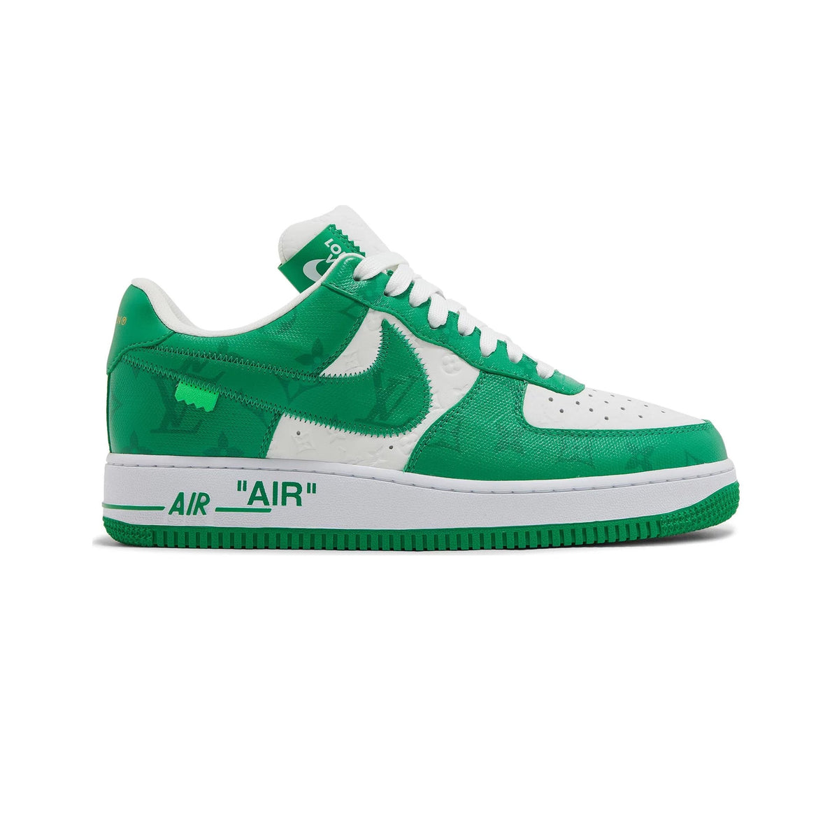 Louis Vuitton Force 1 Low By Virgil Abloh 'White Green' (2022)