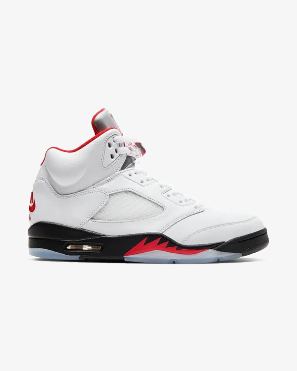 Air Jordan5 Retro Fire Red Silver Tongue 2020