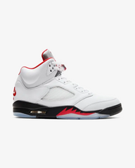 Air Jordan5 Retro Fire Red Silver Tongue 2020