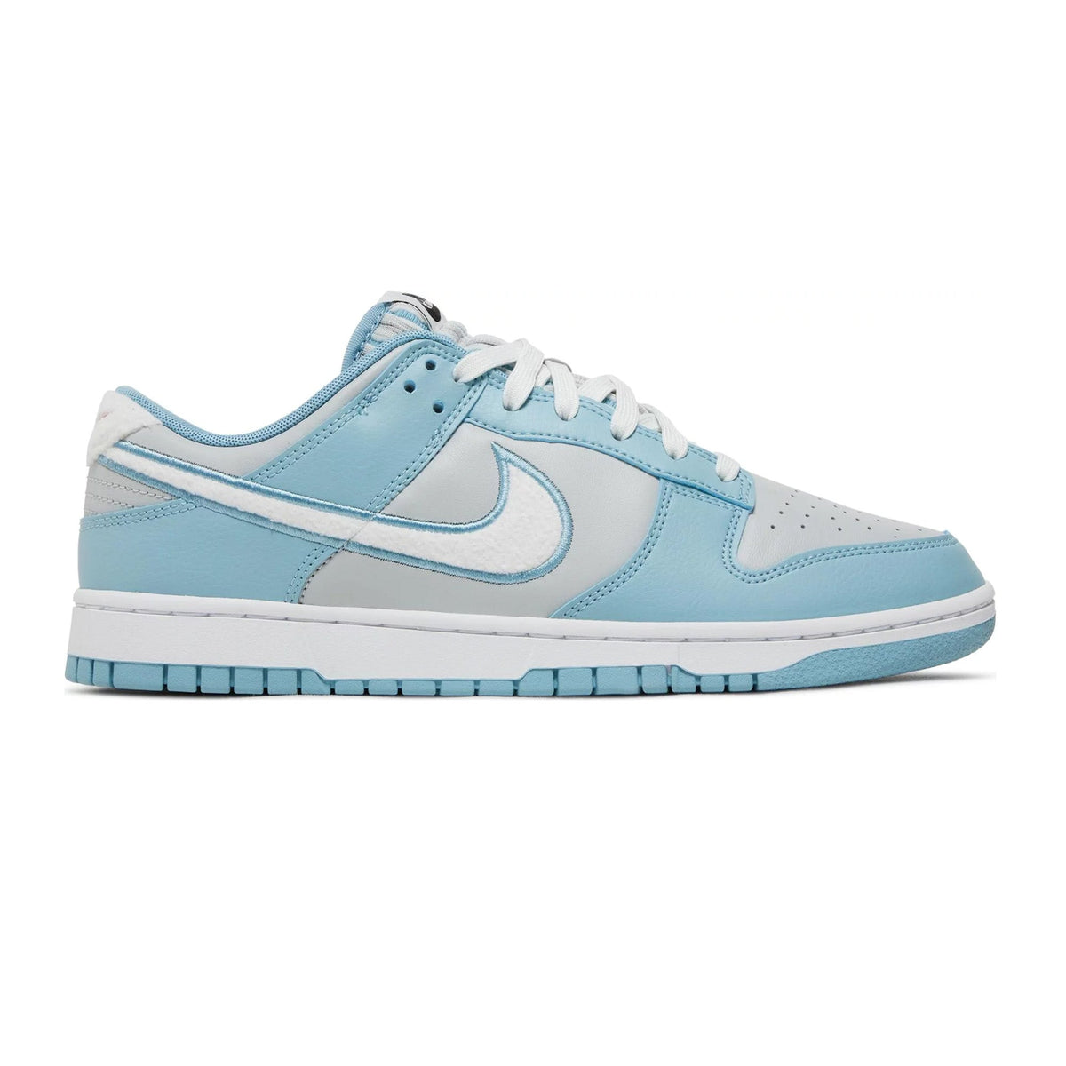 Low Retro 'Fleece Swoosh Worn Blue'