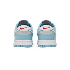 Low Retro 'Fleece Swoosh Worn Blue'