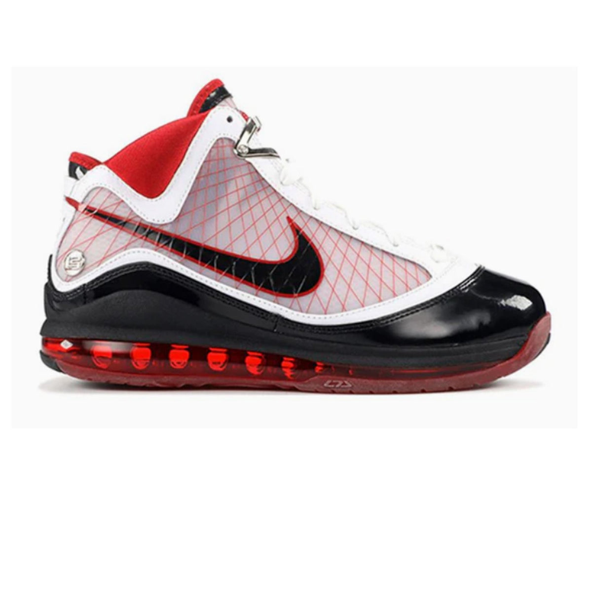 LeBron 7 'White/Black-Varsity Red' (2009)