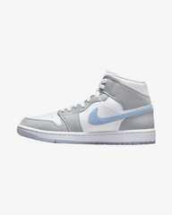 Air Jordan1 Mid Wmns White Wolf Grey 2021 2023