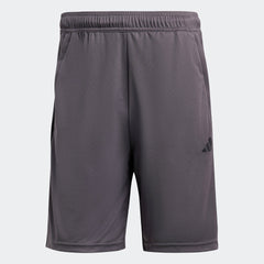 Men's Train Essentials Piqué 3-Stripes Training Shorts