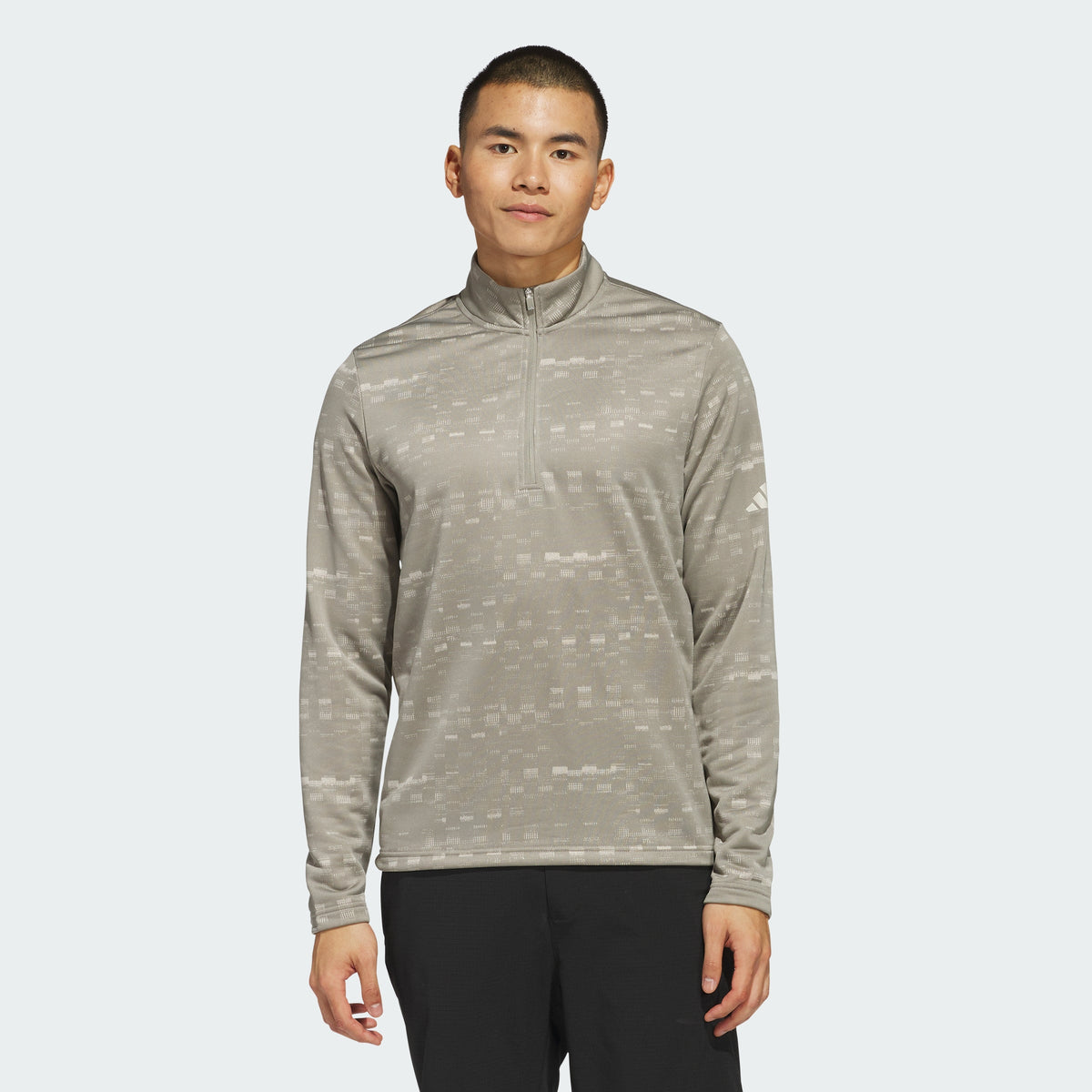 Men's Core Printed Quarter Zip Pullover