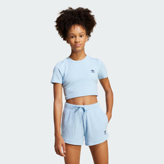 Kids' Ribbed Crop Tee Kids