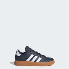 Kids' Grand Court Lifestyle Tennis Lace-Up Shoes