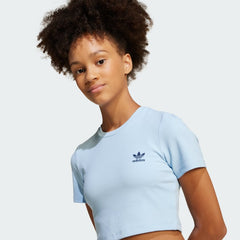 Kids' Ribbed Crop Tee Kids