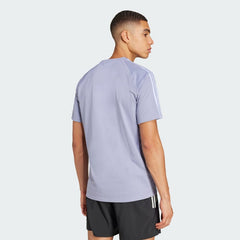 Men's Own the Run 3-Stripes Tee