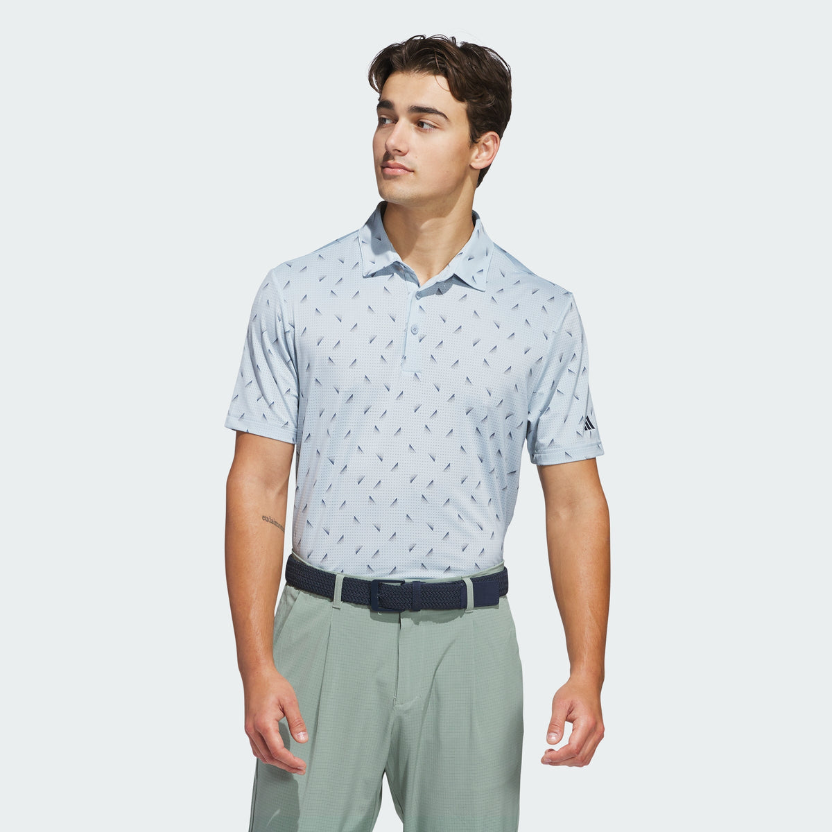 Men's Ultimate365 Printed Mesh Polo Shirt