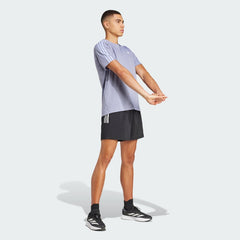 Men's Own the Run 3-Stripes Tee