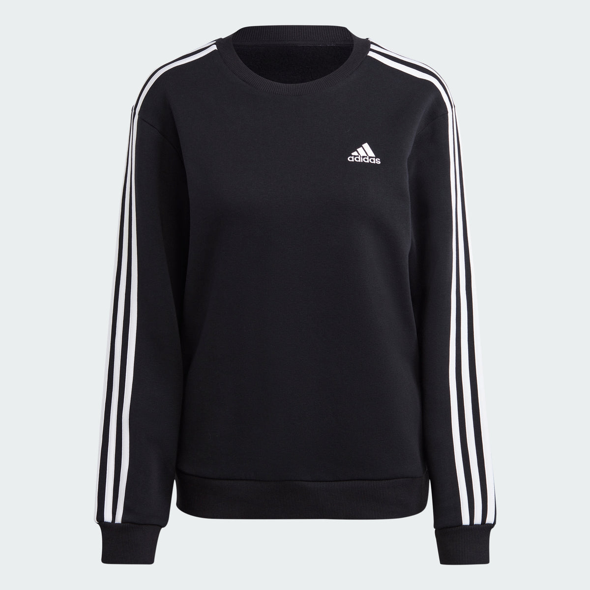 Women's Essentials 3-Stripes Fleece Sweatshirt