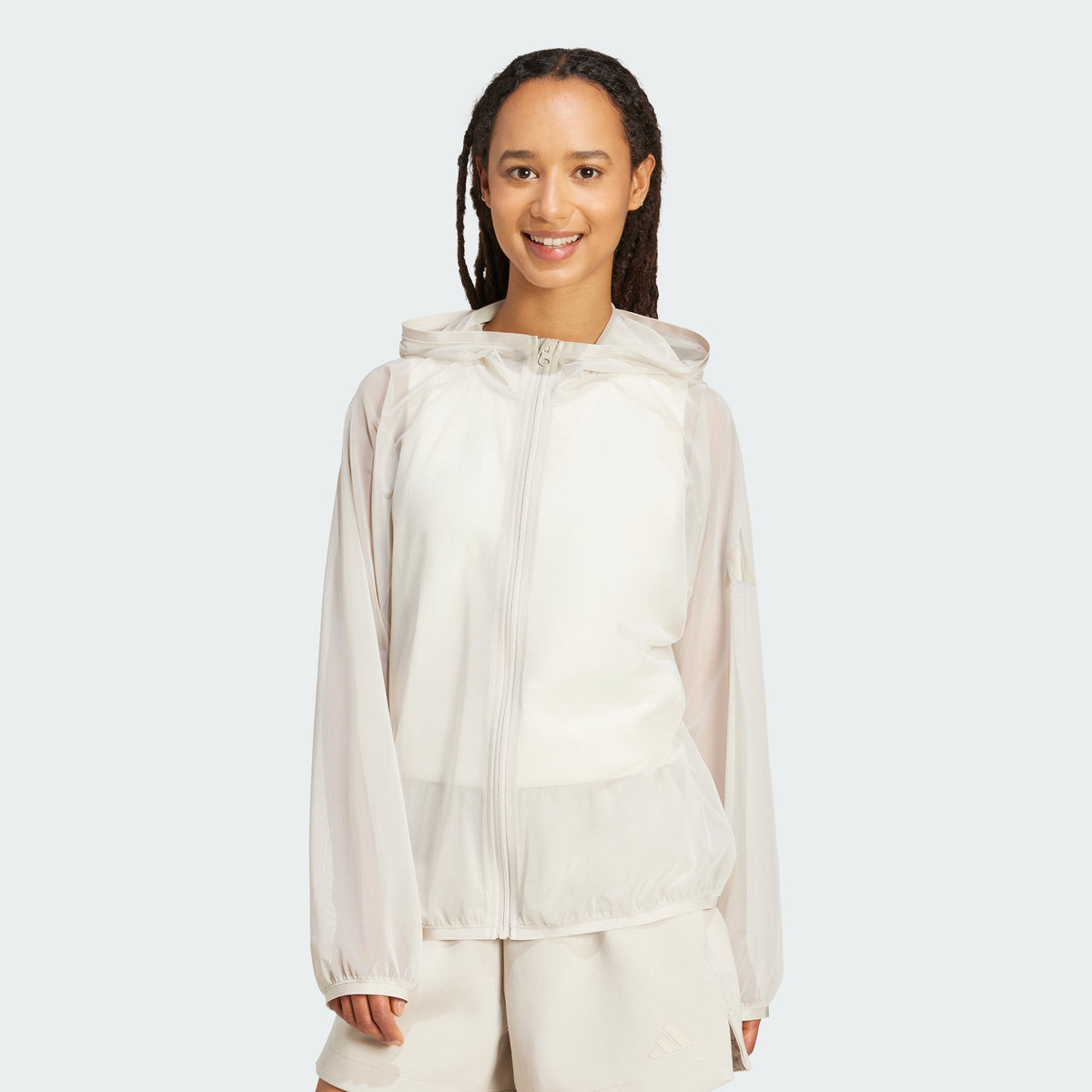 Women's Soft Lux Mesh Full-Zip Hoodie