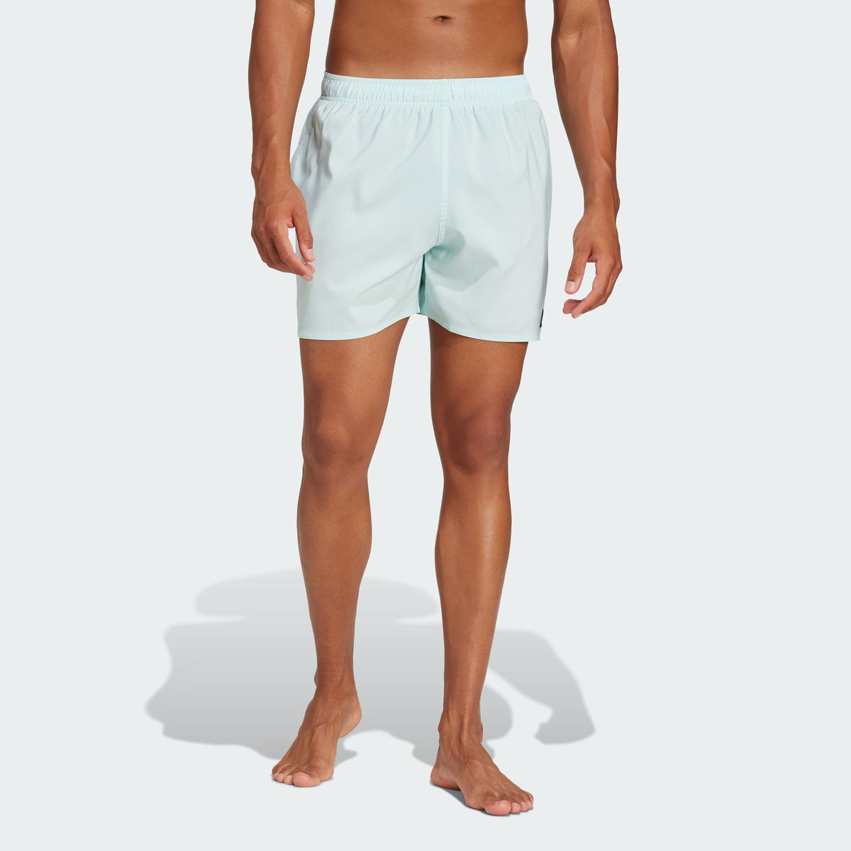 Men's Solid CLX Short-Length Swim Shorts