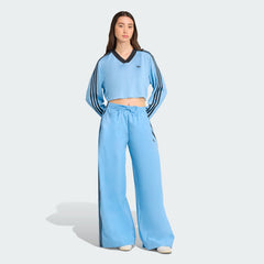Women's Adicolor Soccer Jacquard Crop Long-Sleeve Top