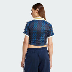 Women's Originals Retro Sports Cricket inspired Cropped Jersey