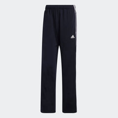 Men's Primegreen Essentials Warm-Up Open Hem 3-Stripes Track Pants