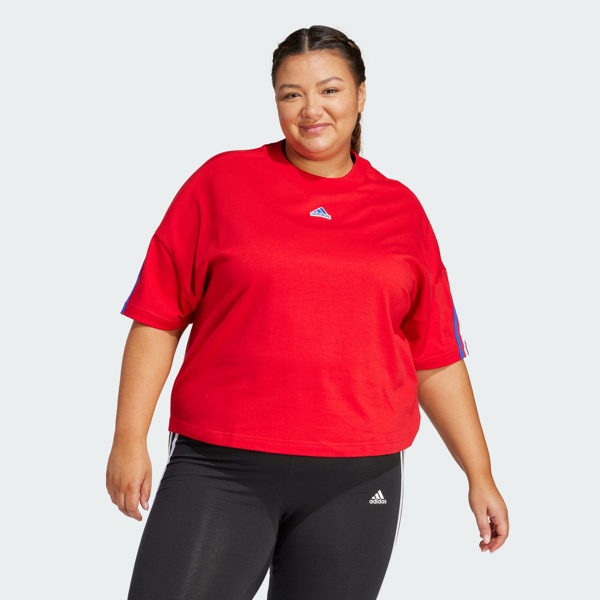 Women's Future Icons 3-Stripes Tee (Plus Size)