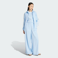 Women's Originals Satin Wide Leg Pants Ruffle 3-Stripes