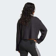 Women's Essentials Wide Rib Long Sleeve Tee