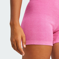Women's Ribbed Booty Shorts