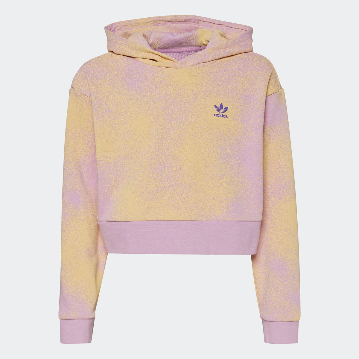 Kids' Graphic Print Crop Hoodie