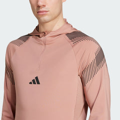 Men's Pro-Series Quarter Zip Hooded Track Jacket