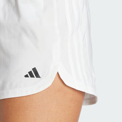 Women's Pacer Training 3-Stripes Woven High-Rise Shorts
