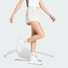 Women's Essentials Small Logo French Terry Cargo Shorts