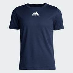 Kids' SS PREGAME TEE BLANK LOGO