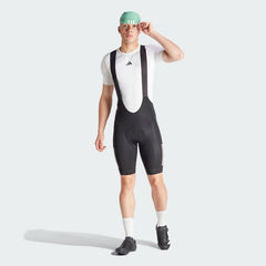 Men's Essentials 3-Stripes Padded Cycling Bib Shorts