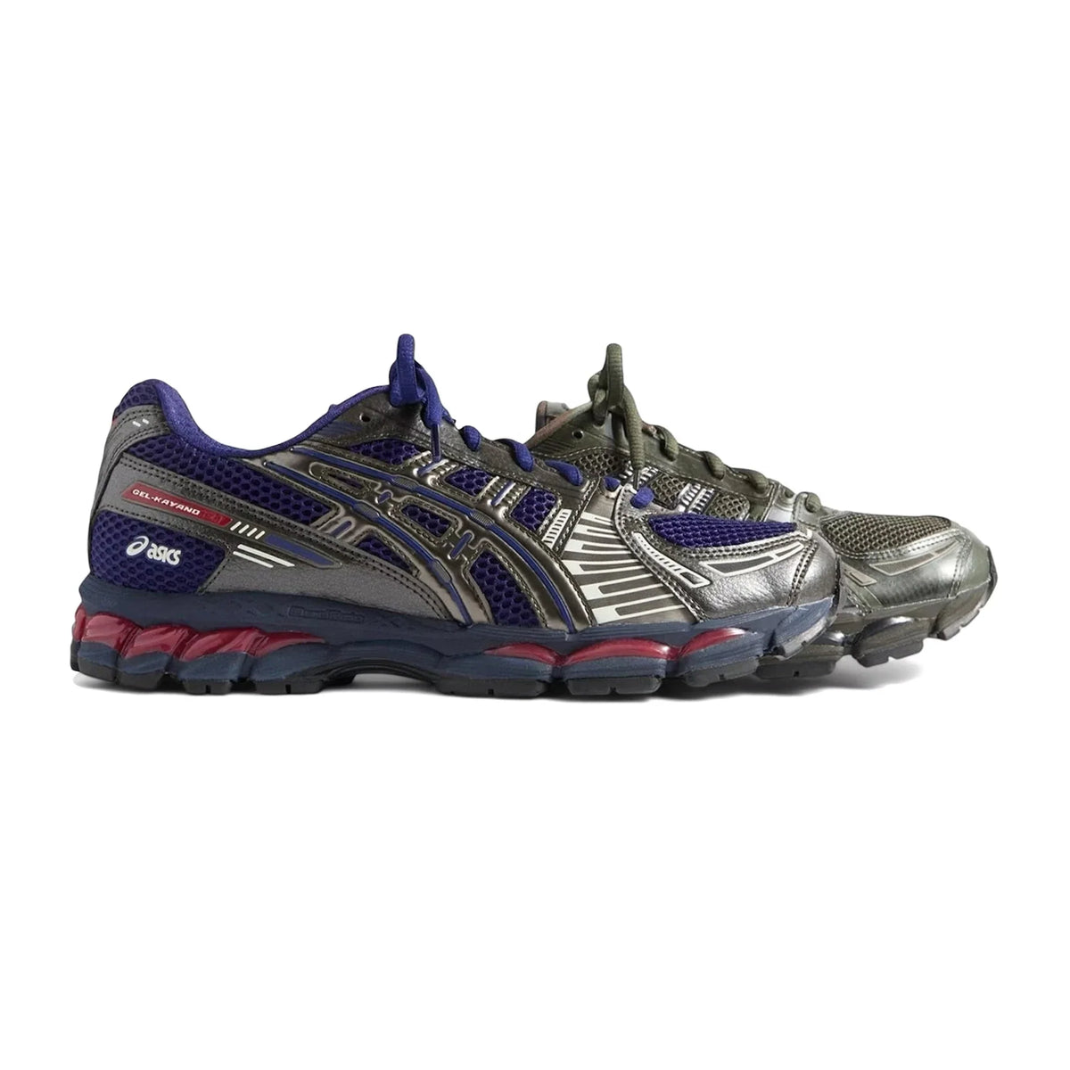 Gel-Kayano 12.1 Kith Marvel vs. Capcom 'Captain America vs. Guile Double Box' (2025)