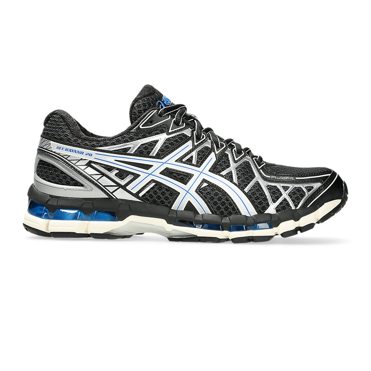 Gel-Kayano 20 'Black Pure Silver' (2025)