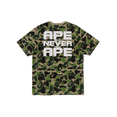 BAPE ABC Camo Asnka Tee 'Green'