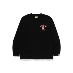 BAPE ABC Camo College ATS LS Tee 'Black/ Pink' (2026)