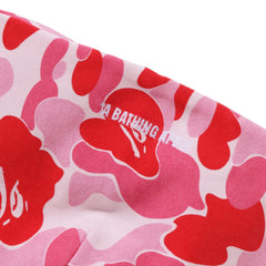 BAPE ABC Camo Heavy Wash Cropped Fit Zip Hoodie 'Pink' (2026)