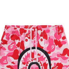 BAPE ABC Camo Shark Regular Fit Sweat Pants 'Pink' (2025)