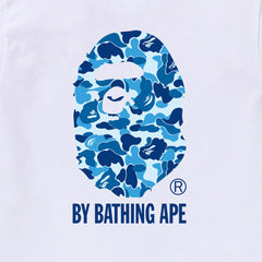 BAPE ABC Camo By Bathing Ape Tee 'White/ Blue'